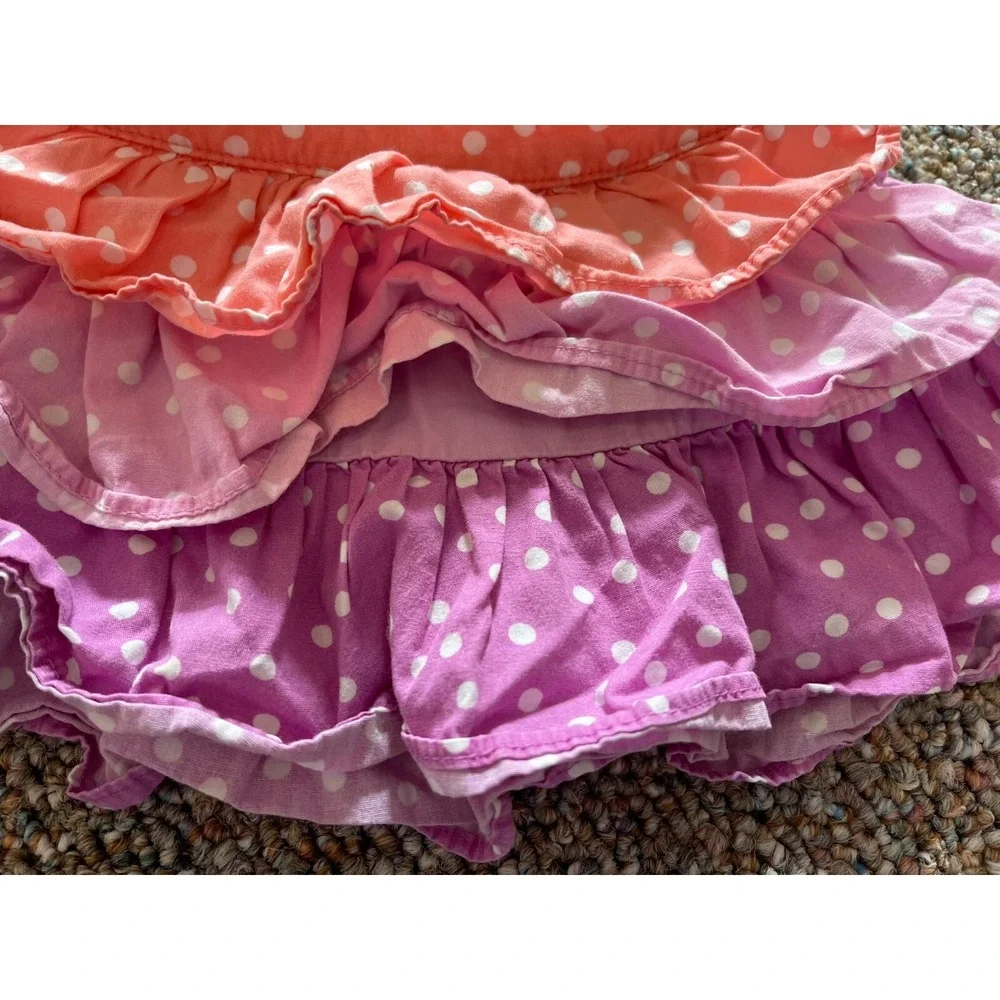 Gymboree Girls‎ Tiered Spotted Mini Skirt 6-12M